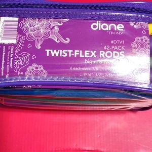 Diane by From hair twist flex rods